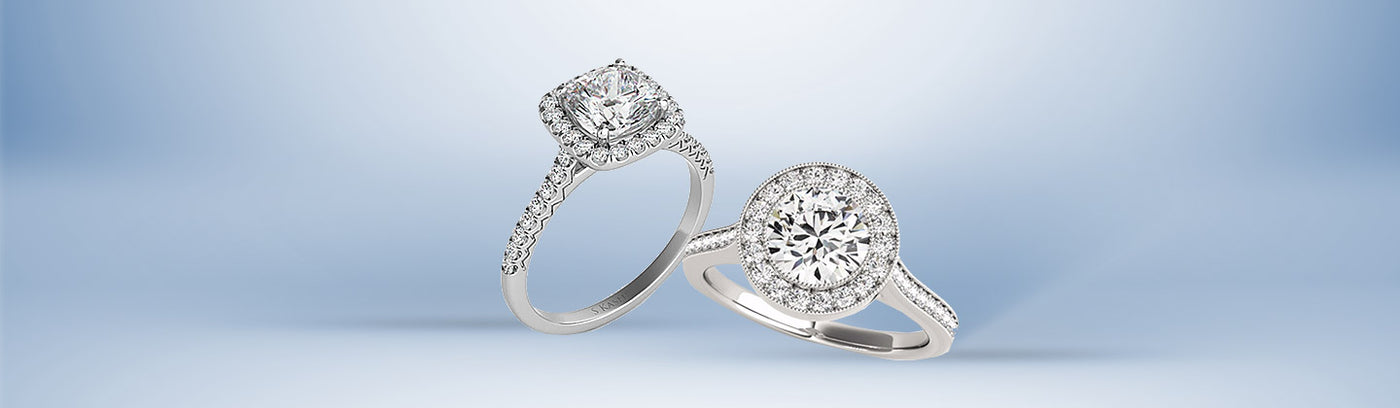 Halo Engagement Rings