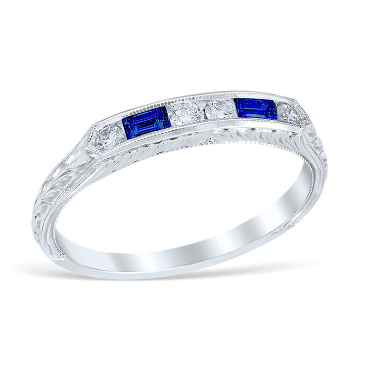 Lucia Wedding Ring Sapphire