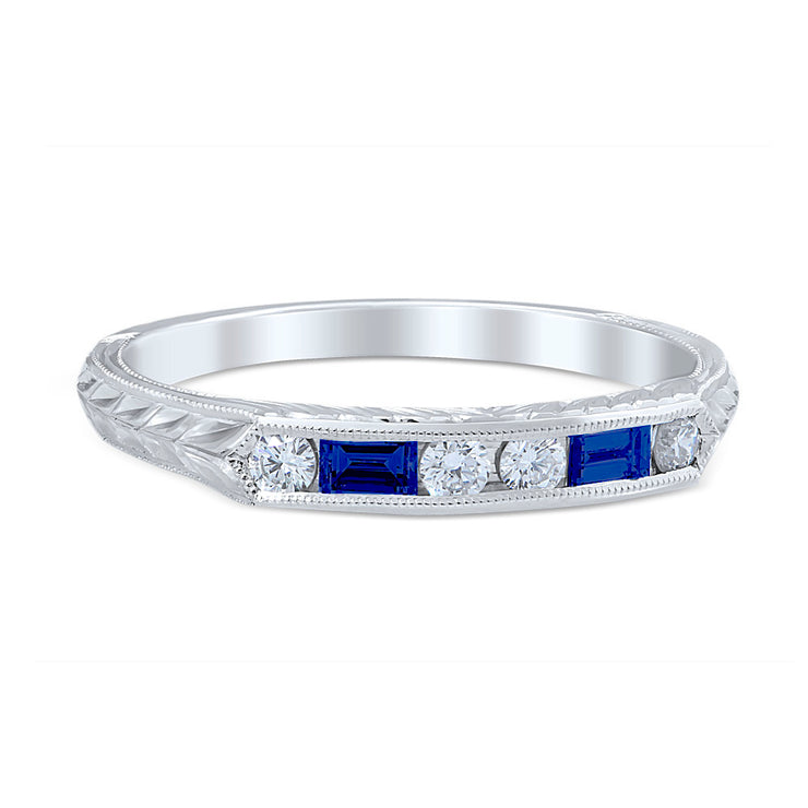 Lucia Wedding Ring Sapphire