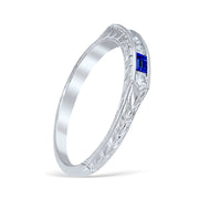 Lucia Wedding Ring Sapphire