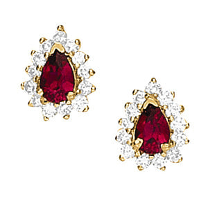 EARRINGS COLOR PEAR MATCH 30089,80318 Complete per 1/2 pair.