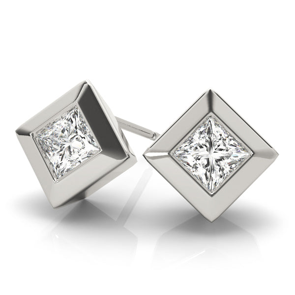 EARRINGS SINGLE STONE MATCH 30399 Complete per 1/2 pair.