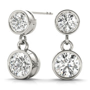 EARRINGS SINGLE STONE MATCH 30439 Complete per 1/2 pair.