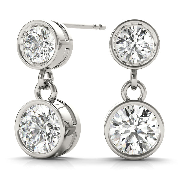 EARRINGS SINGLE STONE MATCH 30439 Complete per 1/2 pair.