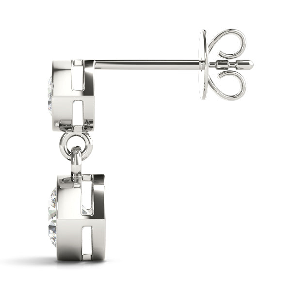 EARRINGS SINGLE STONE MATCH 30439 Complete per 1/2 pair.