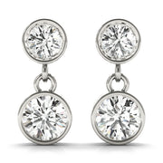 EARRINGS SINGLE STONE MATCH 30439 Complete per 1/2 pair.