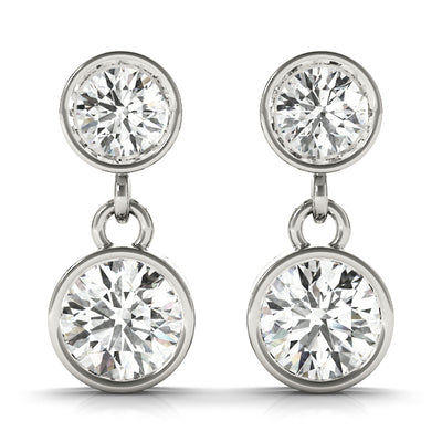 EARRINGS SINGLE STONE MATCH 30439 Complete per 1/2 pair.