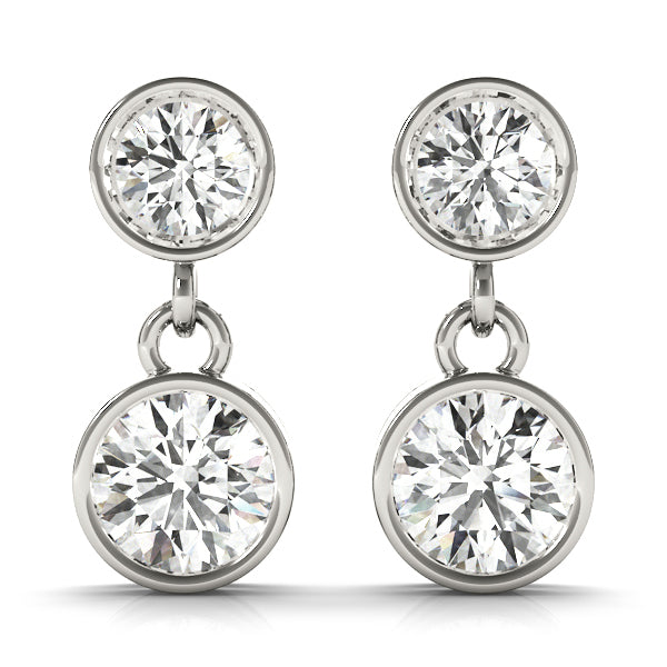 EARRINGS SINGLE STONE MATCH 30439 Complete per 1/2 pair.