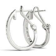 EARRINGS HOOP EARRINGS J-HOOPS