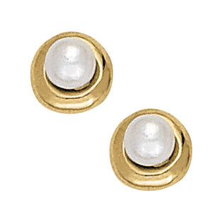 EARRINGS COLOR PEARL Complete per 1/2 pair.