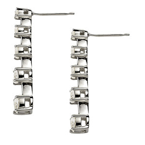 EARRINGS JOURNEY Complete per 1/2 pair.