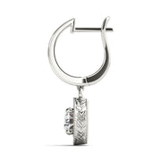 EARRINGS SINGLE STONE Complete per 1/2 pair.