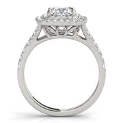 CU HALO ENGAGEMENT RING