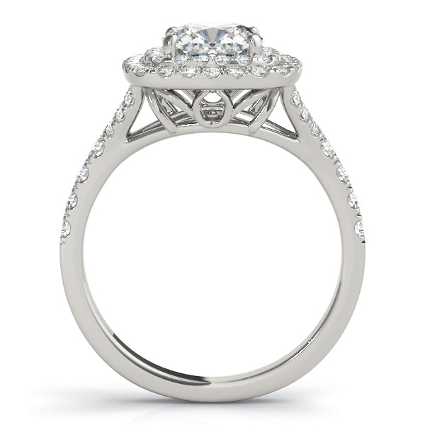 CU HALO ENGAGEMENT RING