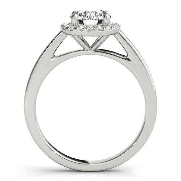 ROUND HALO ENGAGEMENT RING