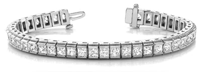 Bracelet In Line Channel Set