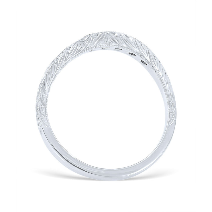 Romanesque Arcade Wedding Ring