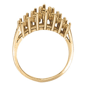 DIAMOND FASHION PYRAMID RINGS ** 80129