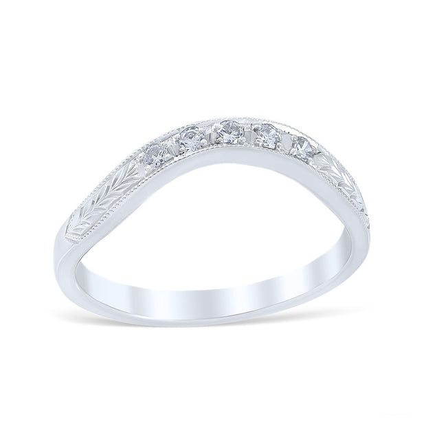 Heart of the Vineyard Wedding Ring