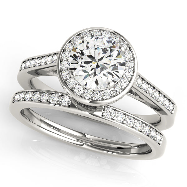 ENGAGEMENT RINGS HALO ROUND