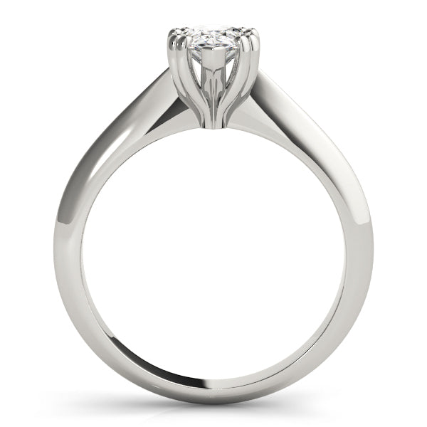 DOUBLE PRONG PS ENGAGEMENT RING