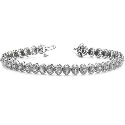 White Gold Diamond Bracelet