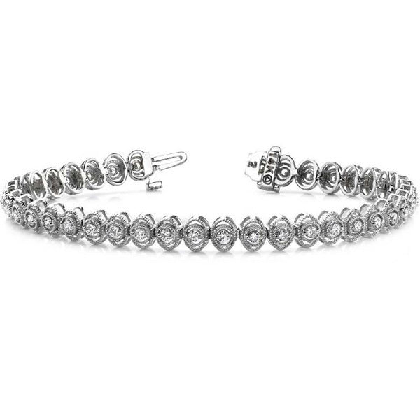 White Gold Diamond Bracelet