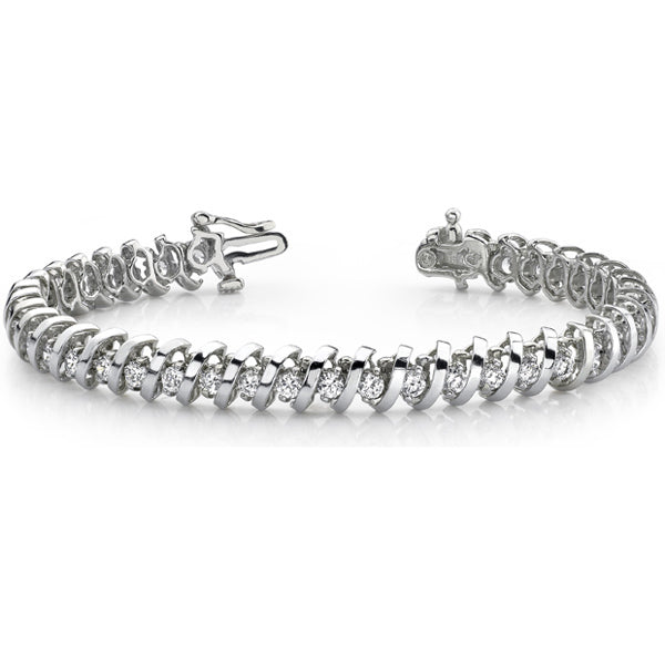 White Gold Diamond Bracelet