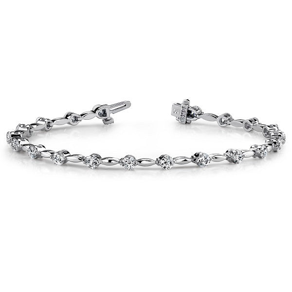 White Gold Diamond Bracelet