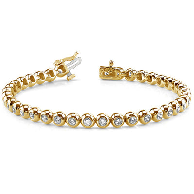 Diamond Tube Bracelet