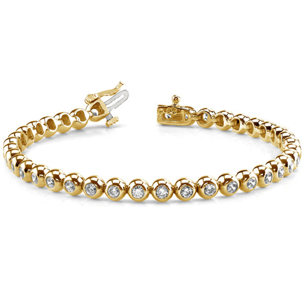 Diamond Tube Bracelet