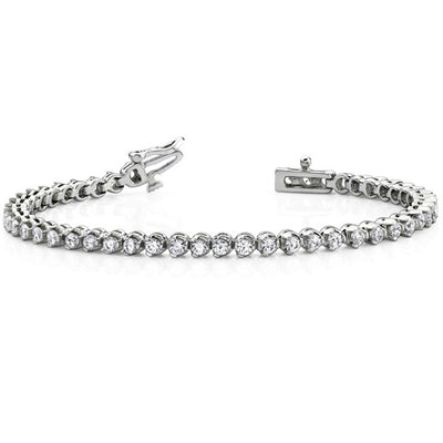 Three Prong Tennis Bracelet