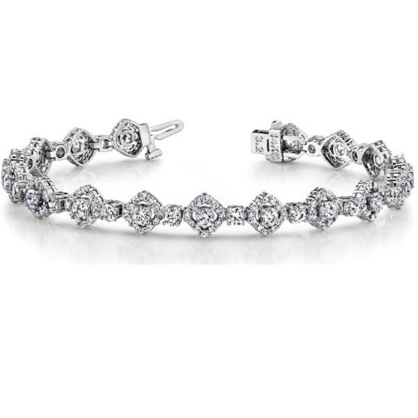 White Gold Diamond Bracelet