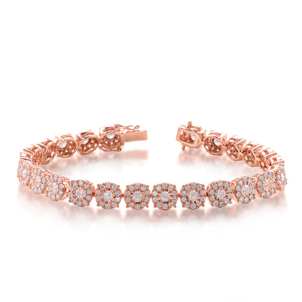 Rose Gold Diamond Bracelet