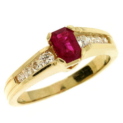 Ruby & Diamond Ring