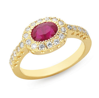 Ruby & Diamond Ring