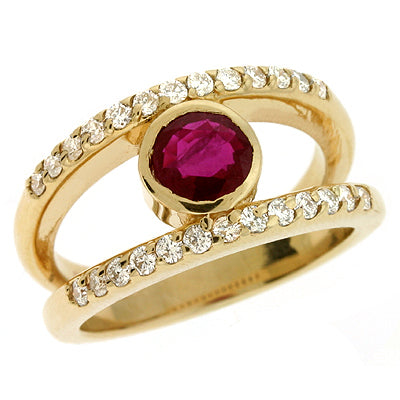 Ruby & Diamond Ring