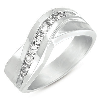 White Gold Diamond Band
