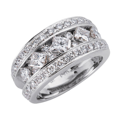 White Gold Diamond Band