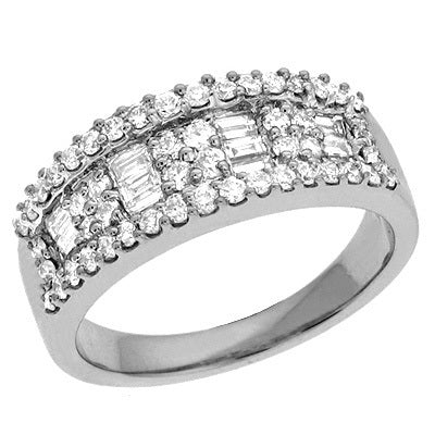 White Gold Diamond Band