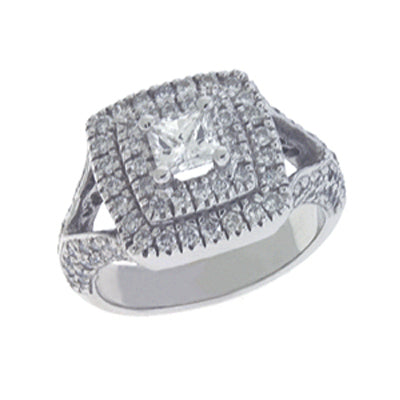 White Gold Diamond Ring