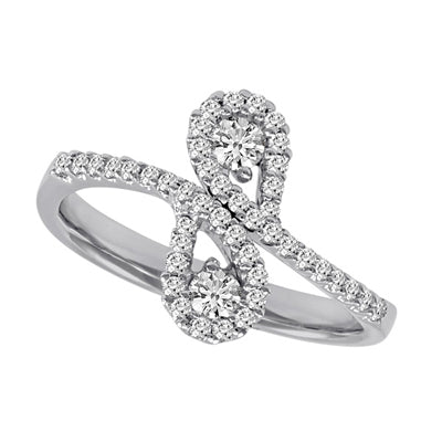 White Gold Diamond Ring