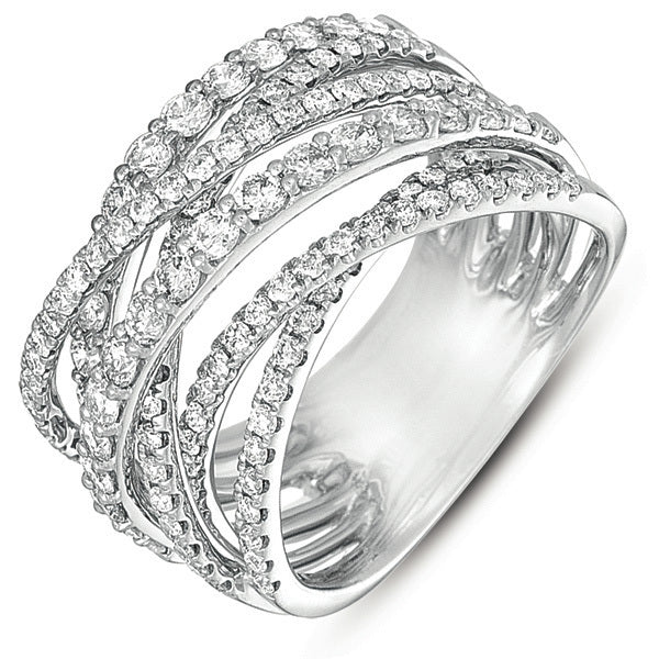 White Gold Fashion Ring