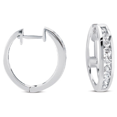 Diamond Huggie Earring