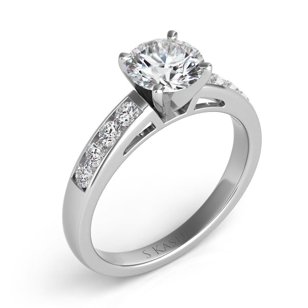 White Gold Engagement Ring