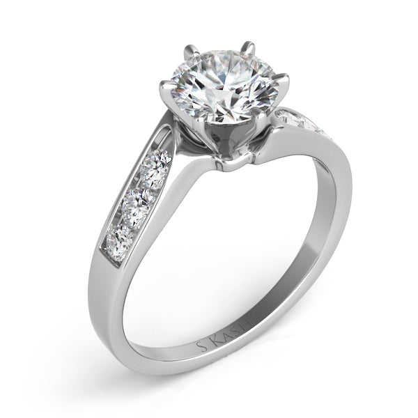 White Gold Engagement Ring