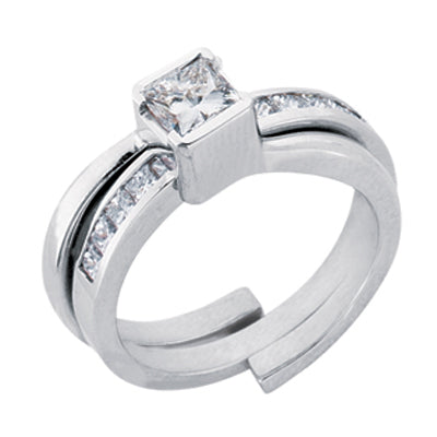 White Gold Engagement Ring