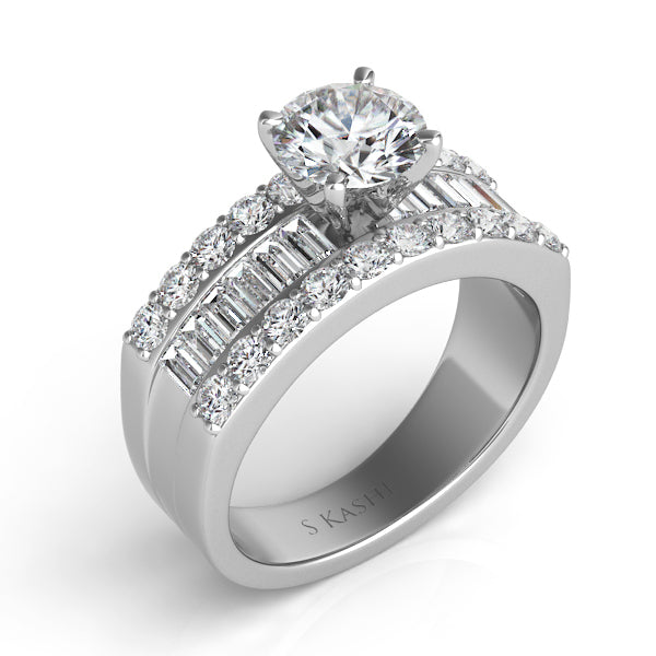 White Gold Engagement Ring