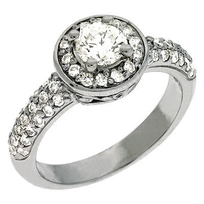 White Gold Diamond Ring