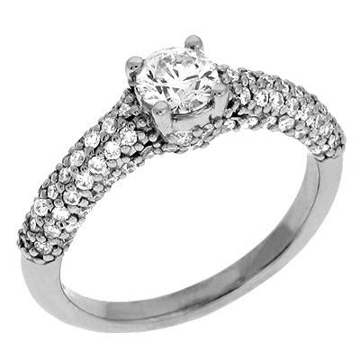 White Gold Engagement Ring